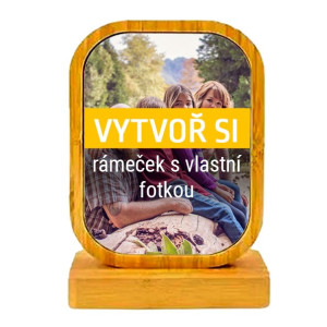 Fotografie v bambusovém rámečku - obdelník