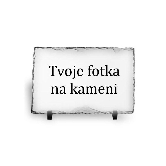 Vlastní fotka na kámen