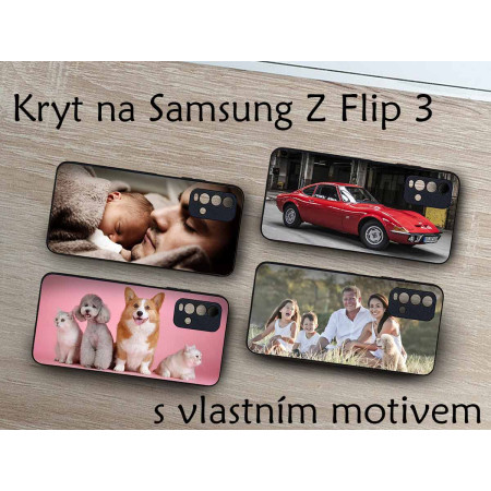 Kryt na Samsung Galaxy Z Flip3 s vlastní fotkou