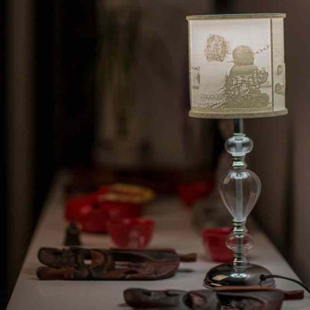 Stolní lampa gloss s fotografiemi