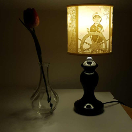 3D Fotolampa romantic s vlastní fotografií