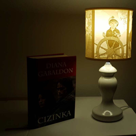 stolní lampa s fotkou 3D Foto