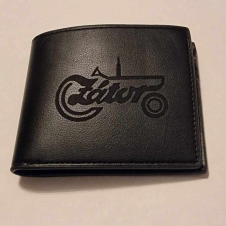 Kožená pánská peněženka s logem či textem